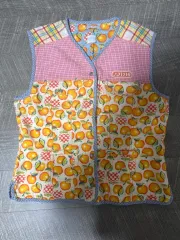 OILILY ジーンズ オイリリー ヴィンテージ 森ガール はぐみ オレンジ ベスト