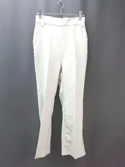 ◇ mystic ミスティック シンプル オフィスカジュアル 無地 スラックスパンツ サイズ2 グリーン レディース E  【1306190008482】