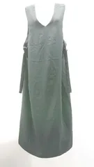  KBF ケービーエフ カジュアル 大人 シワになりにくい ロング丈 ワンピース サイズ表記なし ブラック レディース  【1306190012489】