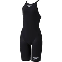 Speedo(スピード) Fastskin Pro III Openback Kneeskin 水泳 水着レディース競泳用（ＦＩＮＡ非公認） (scw12101f-k)、(K)ブラック