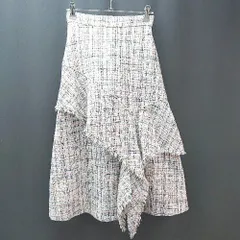◇ queenscourt クイーンズコート 綺麗め 上品 大人 ロング丈 フレア スカート サイズ1 ピンク系 レディース E  【1306190014339】のサムネイル