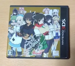 【ニンテンドー3DS】３DS　ソフト　ニンテンドー３DS　閃乱カグラBurst　紅蓮の少女達　 経年の傷み、汚れあり