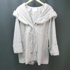 ◇ Chico チコ 冬コーデ 暖かい シンプル おしゃれ 長袖 コート サイズ グレー系 レディース E  【1306190023805】