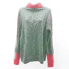 ◇ HARE ハレ タートルネック ライン カジュアル 秋冬 おしゃれ 長袖 ニット サイズS ダークグレー メンズ E  【1306190028329】