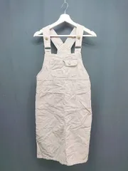 ◇ apres jour アプレジュール シンプル カジュアル ジャンスカ　- ミニ ワンピース サイズF ブラウン レディース E  【1306190032999】