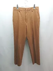 ◇ Unaca センタープレス きれい系　オフィスカジュアル パンツ サイズ36 ブラウン レディース E  【1306190033842】のサムネイル