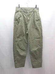 ◇ BANANA REPUBLIC タック入り おしゃれ シンプル カジュアル パンツ サイズ0 カーキ レディース E  【1306190033798】のサムネイル
