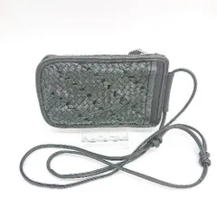 ◇ ear イア 収納 カード 財布 携帯 肩ひも調節可能 カジュアル スマホショルダー ブラック レディース E  【1306190035310】