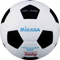 ミカサ mikasa スマイルサッカー3ゴウ シロ クロ サッカー競技ボール3ゴ (sf326wbk)、選択のサムネイル