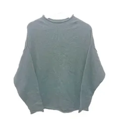 ◇ CRAFT STANDARD BOUTIQUE カジュアル シンプル オフィス モノトーン 長袖 ニット サイズM ブラック レディース E  【1306190035839】