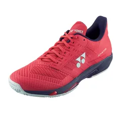 YONEX(ヨネックス) パワークッションアドアクセルＬＡＣ テニス シューズ（ウィメンズ） (SHTAALA)、(496)サンセットレッド