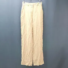 ◇ ZARA ザラ カジュアル シンプル ノンストレッチ 合わせやすい パンツ サイズXS マスタード メンズ E  【1306190036812】