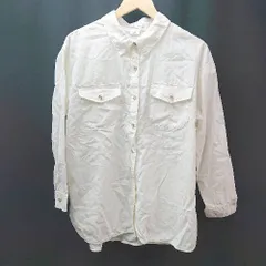 ◇ CIAOPANIC TYPY シンプル 無地 タック ステッチ カジュアル フィット 長袖 シャツ サイズONE ホワイト レディース E  【1306190038175】