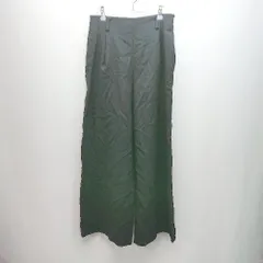 ◇ Demi-Luxe BEAMS カジュアル シンプル ワイド ルーズ ゆったり パンツ サイズ38 ブラック レディース E  【1306190040598】