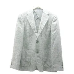 ◇ comme ca ism コムサイズム リクルート テーラード フォーマル ベーシック 長袖 ジャケット サイズM グレー メンズ E  【1306190039844】