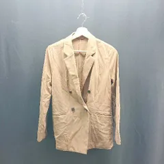 ◇ greenlabelrelaxing 前ボタン閉め 大人 綺麗め 長袖 ジャケット サイズ38 ブラウン レディース E  【1306190042073】