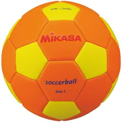 ミカサ mikasa スマイルサッカー3ゴウマシーン オレンジ/キ サッカー競技ボール3ゴ (stpef3oy)、選択のサムネイル