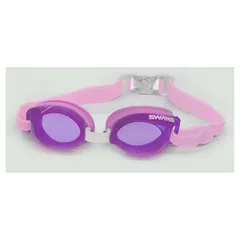 スワンズ SWANS スイムゴーグルKIDSバックル スイミング ゴーグル swrvj-011n-lav、(LAV)ラベンダー