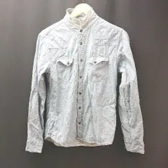 ◇ ニコルクラブフォーメン リバーシブル 大人カジュアル 長袖 シャツ サイズ46 ライトブルー メンズ E  【1306190042226】