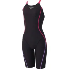 speedo(スピード) PUSH UP TURNS KNEE 水泳 水着 W 競技 (stw12301-pp)、PVピンク