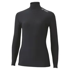 YONEX(ヨネックス) ウィメンズハイネック長袖シャツ テニス・バドミントン ウェア(ウィメンズ) (STBF1518)、(007)ブラック
