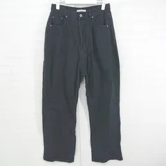 ◇ classicalelf ゆったりハイウエスト ワイド ストレート デニム パンツ サイズXXL ダークネイビー系 レディース E  【1306210015933】