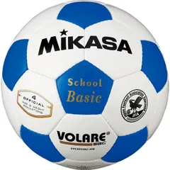 ミカサ mikasa サッカー 4号 ケンテイキュウ シロ クロ サッカー競技ボール (svc402sbc-wb)、ｼﾛ/ｱｵのサムネイル