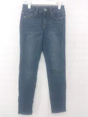 ◇ AZUL BY MOUSSY アズール バイマウジー ストレッチ スキニー ジーンズ デニム パンツ サイズ XS ネイビー レディース E  【1306210018170】