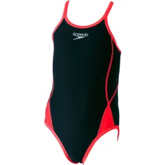 speedo(スピード) PUSH UP TURNS SUIT 水泳 水着 WJ競技 (stg02301-re)、レッド