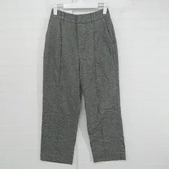 ◇ GLOBAL WORK グローバルワーク ウエストゴム センタープレス ワイドパンツ サイズ M グレー系 レディース E  【1306210019924】