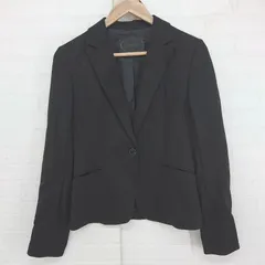 ◇ UNTITLED アンタイトル 1B 長袖 テーラード ジャケット サイズ3 ブラック レディース E  【1306240000688】