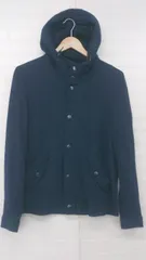 ◇ MEN'S BIGI メンズビギ デイリー使い フーディー 長袖 ジップアップ ジャケット サイズS ネイビー系 メンズ E  【1306240007687】のサムネイル
