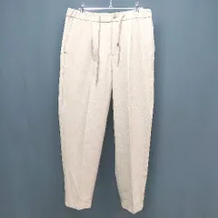 ◇ B:MING by BEAMS シンプル カジュアル センタープレス ロングパンツ サイズM ブラウン レディース E  【1306260004154】