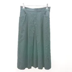 ◇ MACKINTOSH PHILOSOPHY シンプル 無地 カジュアル ロング フレア スカート サイズ38 ブラック レディース E  【1306260004017】