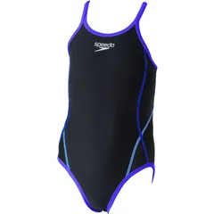 speedo(スピード) PUSH UP TURNS SUIT 水泳 水着 WJ競技 (stg02301-bl)、ブルー