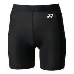 ヨネックス YONEX ハーフスパッツ(レディース) ボディケアスパッツ (STBF2502-007)、ﾌﾞﾗｯｸ