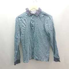 ◇ L.L.Bean エルエルビーン カジュアル シンプル 長袖 カットソー サイズSM-REG ブルー メンズレディース E  【1306260006271】