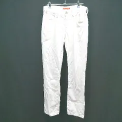 ◇ RED CARD レッドカード シンプル カジュアル ストレッチ ジップアップ スキニーパンツ サイズ24 ホワイト レディース E  【1306260007223】