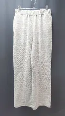 ◇ LOWRYS FARM ウエストゴム ポケット ハイウエスト きれいめ かわいい パンツ サイズF マルチ レディース E  【1306260011596】