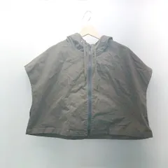 ◇ niko and ニコアンド ジップアップ フーディー ストリート カジュアル ミリタリー - ベスト サイズM カーキ メンズ E  【1306260012456】