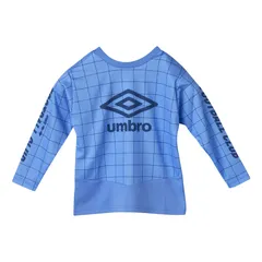 umbro(アンブロ) はじめてプラクティスシャツ サッカー/フットボール 長袖シャツ／ポロシャツ (UF4FLS54J)、(BL00)ブルー