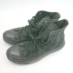 ◇ CONVERSE コンバース カジュアル ハイカット オールスター スニーカー サイズ23.5 ブラック レディース E  【1306260013552】