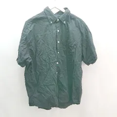 ◇ FREDY REPIT カジュアル 刺繡 シンプル フロントボタン 夏 サマー 半袖 シャツ サイズ38 ブラック メンズ E  【1306260014443】のサムネイル