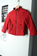 ポロ ラルフローレン ダウン アウター ジャケット キッズ 軽量 ポニー-166EE