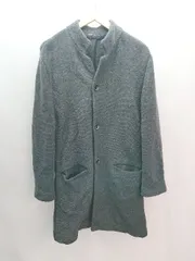 ◇ ZARA ザラ ニット 厚手 秋冬 コート はおり ジャケット 長袖 カーディガン サイズ表記なし ブラック メンズ E  【1306260018335】