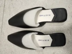 ブラック シンプルローファー