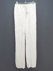 ◇ ●美品● apart by lowrys ウエストゴム フェミニン おしゃれ 夏コーデ フレアパンツ サイズF カーキ レディース E  【1306260026767】