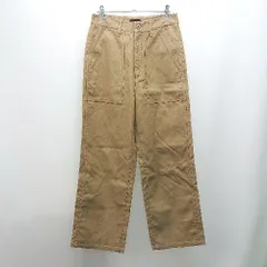 ◇ apart by lowrys ファスナーあり カジュアル 春コーデ ストレートパンツ サイズM ベージュ系 レディース E  【1306260027016】