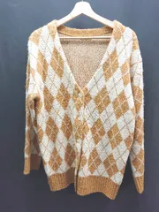 ◇ CPCM シーピーシーエム オシャレ ゆったり 暖かい モコモコ 長袖 カーディガン サイズFree キャラメル レディース E  【1306260027993】