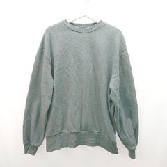 ◇ reca レカ バックロゴ 体型カバー着回し 裏起毛 オーバーサイズ 長袖 トレーナー サイズFree グレー レディース E 【1306260028358】